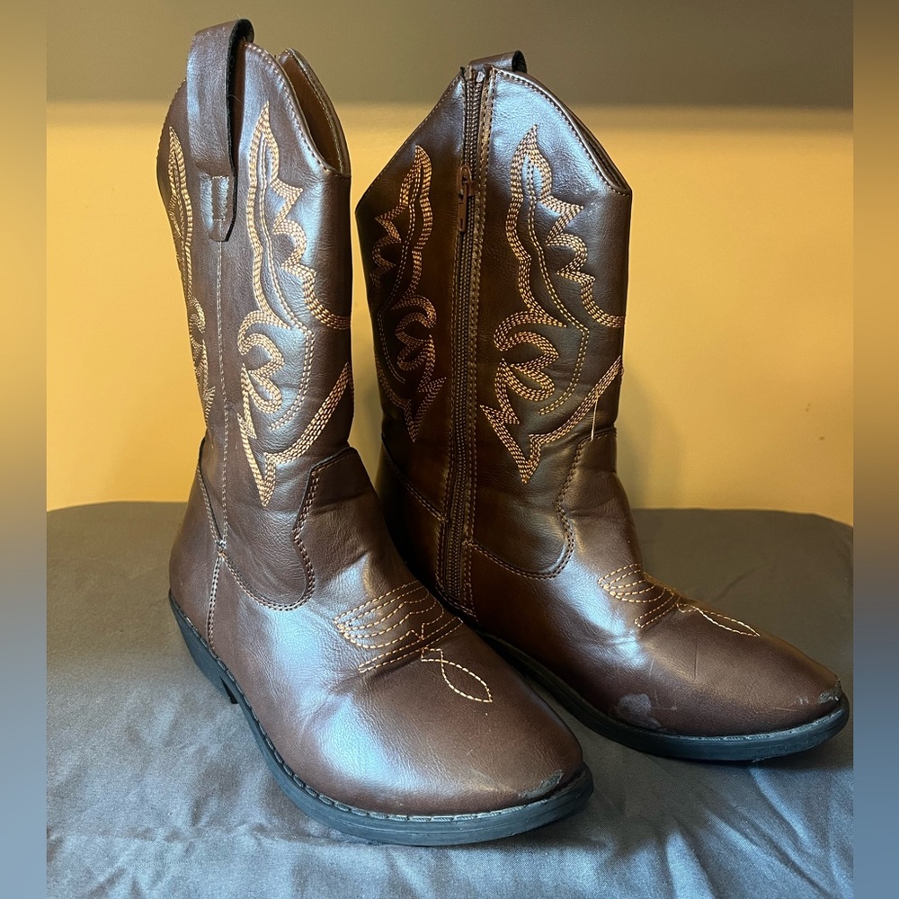 Brown Western Cowboy Boots